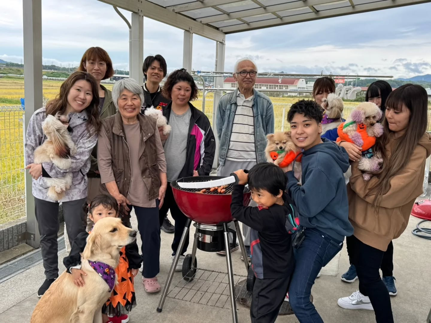 昨日のバーベキューは、