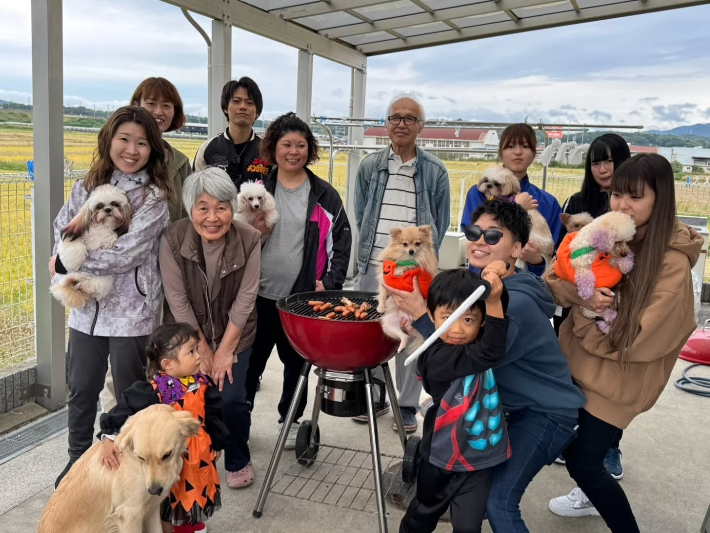 昨日のバーベキューは、